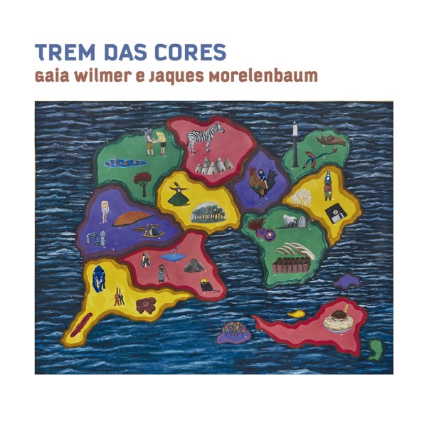 Disco Trem Das Cores de Gaia Wilmer